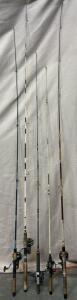 (5) Vintage Fishing Rods