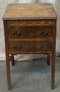 Small Sewing Cabinet / 12&rdquo; L x 16&rdquo; W x 26&rdquo; H