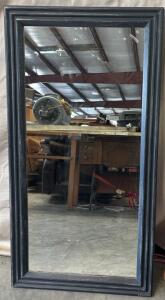 Rectangular Mirror H 3&rsquo; 6.5&rdquo; W 1&rsquo; 10&rdquo;