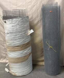 2 Spools Of Chicken Wire