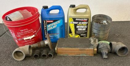 (2) Antifreeze/ Coolants, Bolts, Screws, And More