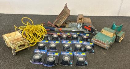 (1) Deer Hanger, (17) Grip Tapes, (1) Cable Puller, And More