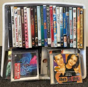 Collection of DVD&rsquo;s & CD&rsquo;s