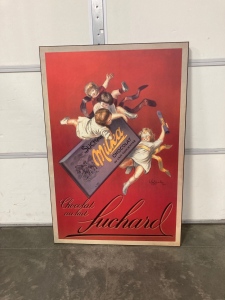 "Chocolat au lait luchard" Poster