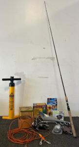 Outdoor Goods Including Camping Gear, Pet Supplies, Double Prong Belt & More