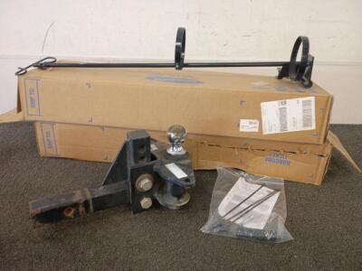 (2)IV/O2 Cylinder Holder Accessory Kit, 2 5/16" Husky Weight Distribution Ball and Mount