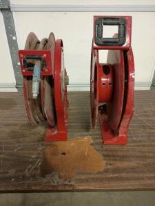 (2)O-Reelcraft Mountable Retractable Air Hose Wheel