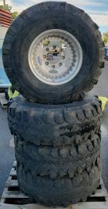 Centerline Off-Road Wheels, 8 Lug Holes, 17" Alloy Rim, Beadlock Style