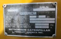 Caterpillar DP40 Forklift, Diesel Engine, 8,000 lbs Capacity, 5CM14385 - 5