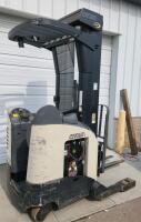 Crown RR5220-45 Electric Forklift, 4,065 lbs Capacity, 36V Battery. RUNS WELL SERVICED EVERY 3 MONTHS - 3