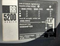 Crown RR5220-45 Electric Forklift, 4,065 lbs Capacity, 36V Battery. RUNS WELL SERVICED EVERY 3 MONTHS - 9