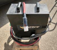 Crown RR5220-45 Electric Forklift, 4,065 lbs Capacity, 36V Battery. RUNS WELL SERVICED EVERY 3 MONTHS - 10