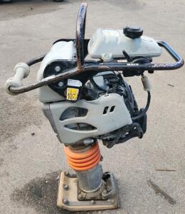 Mikasa MTX-60 Tamping Rammer, Honda GX100 Engine, 2.8 HP TESTED RUNS..