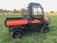 2014 Kubota RTV1100 4x4 With A/C - Heat - Cab - Diesel - 6