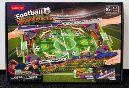 Cubic Fun 3D Puzzle Football Pinball Machine Kids Game