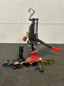 Reloading Tool, LED Flashlight, Headlight, And Outdoor Glasses