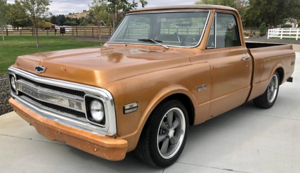 1969 CHEVROLET C10 CUSTOM SHORT BED LS ENGINE