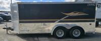 2008 HAULMARK CARGO TRAILER- 17 FOOT - 2