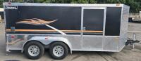 2008 HAULMARK CARGO TRAILER- 17 FOOT - 4