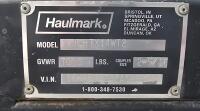 2008 HAULMARK CARGO TRAILER- 17 FOOT - 12