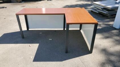 L Shaped Office Desk 71"x48"x28.75"
