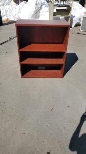 Cherry Red Book Case 31"x14"x37"