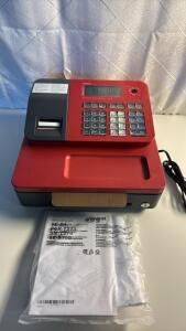 RED Casio SE-G1 Cash Register