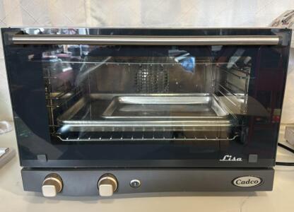 CADCO/UNOX Lisa Counter Top Oven w/ Cooking Trays