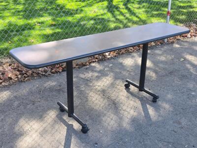 Long Rolling Table - 29"H x 71&frac12;"L x 17&frac12;"W