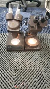(2) Swift Stereo 80 Microscopes