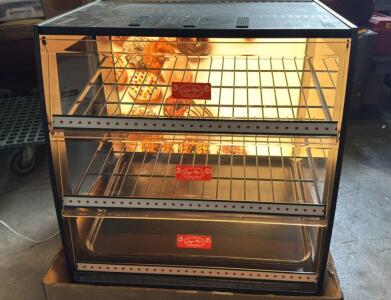 Good Concepts Inc Sweat Treats Display Case & 3 Trays w/ Lite Up Back Panel
