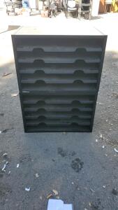 (2) Multi-Tiered File Rack