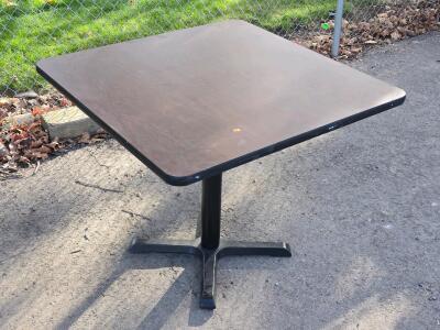 Square Breakroom Table - 30"H x 36"W x 36"D