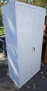 Large ULINE Metal Storage Cabinet - 72"H x 36"W x 18"D