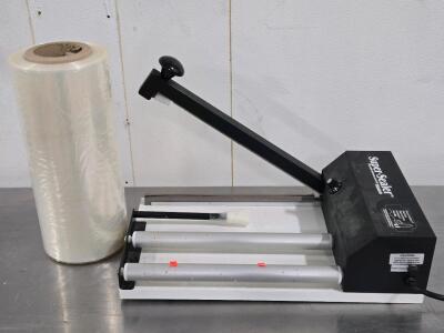 Traco Super-Sealer Commrcial Portable Shrink Wrap System w/ Shrink Wrap Roll