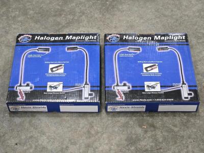 (2) *New* Havis-Shields C-MAP-T Gooseneck Halogen Maplight