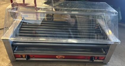 NEMCO 8045SXW-SLT-GE Roller Grill w/ Guard/Lid