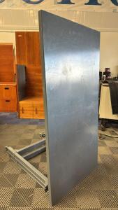 Metal Rolling Bench 60&rdquo;Long x 30&rdquo; Wide x 38&rdquo; Tall