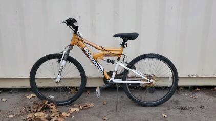 24" Mongoose Full-Suspension Mountain Bike