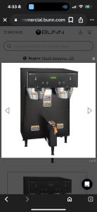 BUNN Dual TF DBC Coffee Brewer