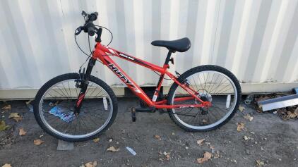24" Huffy Highland Mountain Bike (Black And Red)