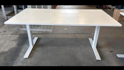 IKEA Skarska Adjustable Desk 63x31.5&rdquo; Adjustable From 28&rdquo; To 47.5&rdquo; Tall