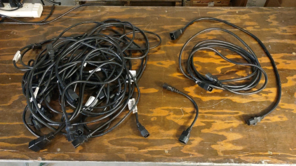 (Approx. 15+) Heavy Duty Data Server Power Cords for Server Towers
