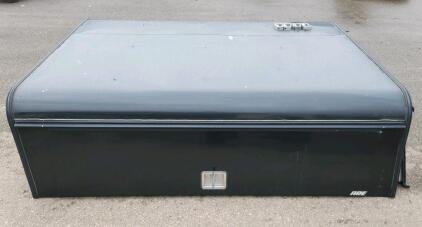 Black ARE Truck Bed Cover, Locking Mechanism, Full-Size Truck Compatibility 7.5'x6'