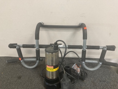 Craftsman 1/2 Horsepower Sump Pump And Pull Up Bar