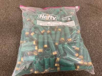 (200) 2 3/4 Inch 12 ga Hulls