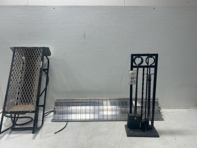 (1) premium Twist tool set (1) Infra-red Lamp heater (1) Propane Portable heater.