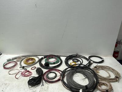 (1) Bix of assorted Wire and Wire insulator