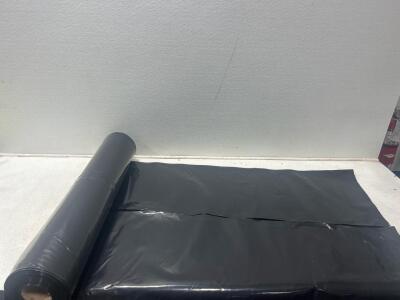 (1) 12&rsquo; Black Polyethylene sheeting