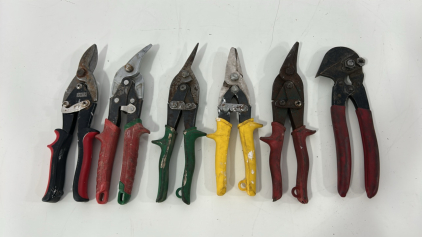 (6)Tin Snip Shears